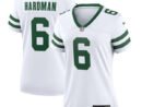 Mecole Hardman New York Jets Nike Women's Legacy Player Game Jersey - White