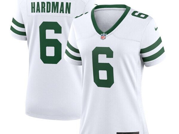 Mecole Hardman New York Jets Nike Women's Legacy Player Game Jersey - White