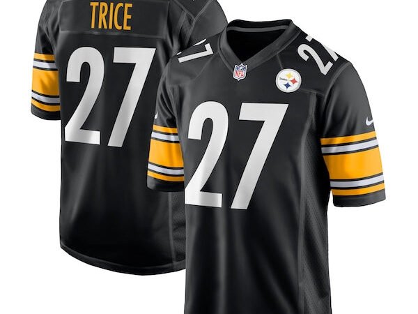 Cory Trice Pittsburgh Steelers Nike Game Jersey - Black