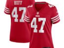 Bryce Huff San Francisco 49ers Nike Women's Team Game Jersey -  Scarlet