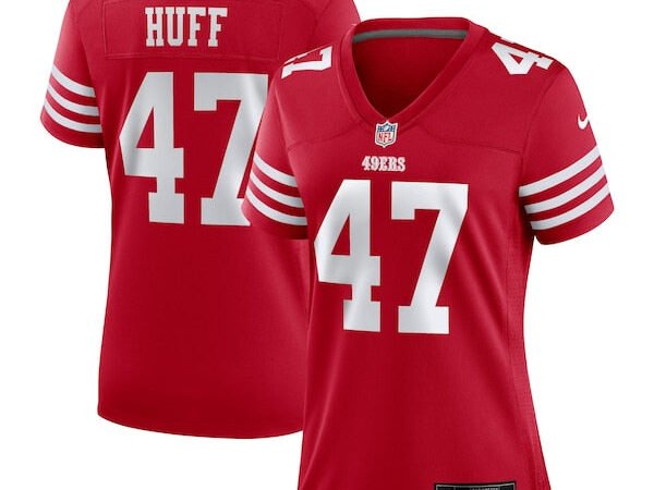 Bryce Huff San Francisco 49ers Nike Women's Team Game Jersey -  Scarlet