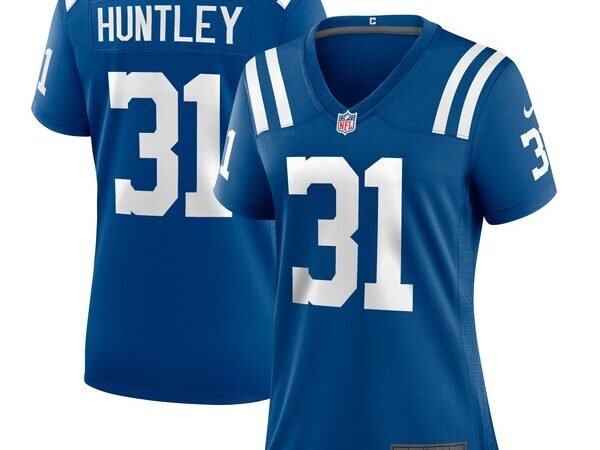 Jason Huntley Indianapolis Colts Nike Women's Team Game Jersey - Royal