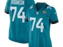 Cam Robinson Jacksonville Jaguars Nike Women's Game Jersey - Teal/Black