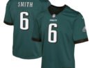 DeVonta Smith Philadelphia Eagles Nike Youth Game Jersey - Midnight Green
