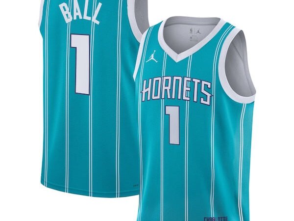 LaMelo Ball Charlotte Hornets Nike Youth Swingman Jersey - Icon Edition - Teal