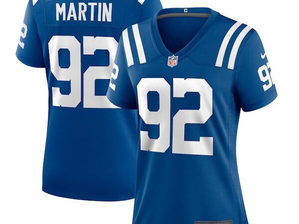 Jacob Martin Indianapolis Colts Nike Women's Team Game Jersey - Royal