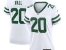 Breece Hall New York Jets Nike Women's Player Jersey - White