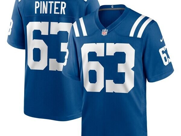 Danny Pinter Indianapolis Colts Nike Game Jersey - Royal