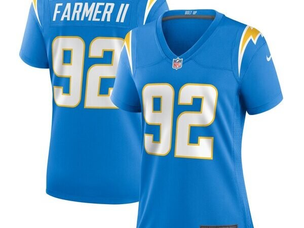 Andrew Farmer Los Angeles Chargers Nike Women's Team Game Jersey -  Powder Blue