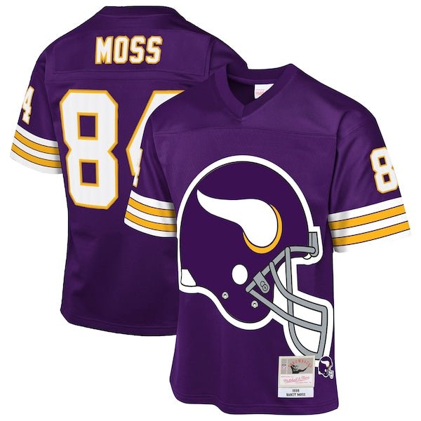 Randy Moss Minnesota Vikings Youth 1998 Throwback Fashion Jersey - Purple