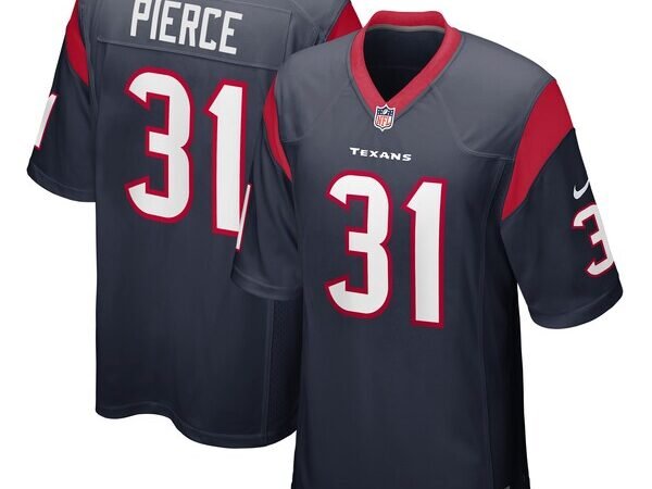 Dameon Pierce Houston Texans Nike Game Player Jersey - Navy