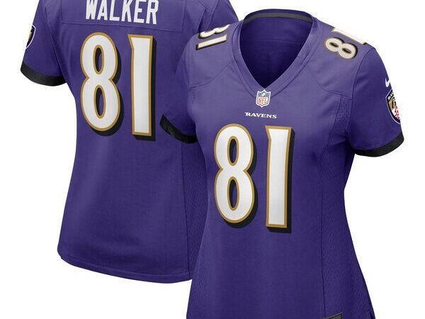 Devontez Walker Baltimore Ravens Nike Women's  Game Jersey -  Purple