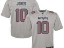 Mac Jones New England Patriots Nike Youth Atmosphere Fashion Game Jersey - Gray