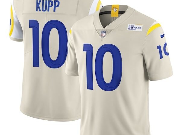 Cooper Kupp Los Angeles Rams Nike Vapor Limited Jersey - Bone/Royal