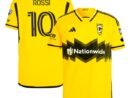 Diego Rossi Columbus Crew adidas 2024 The Home Kit Authentic Player Jersey - Yellow