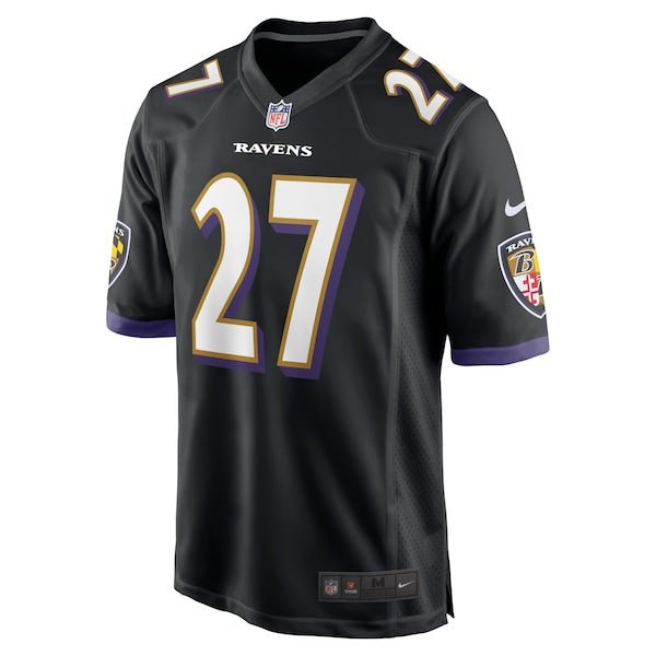 J.K. Dobbins Baltimore Ravens Nike Game Jersey - Black/Purple/White