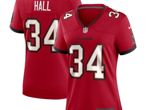 Bryce Hall Tampa Bay Buccaneers Nike Women's Team Game Jersey - Red
