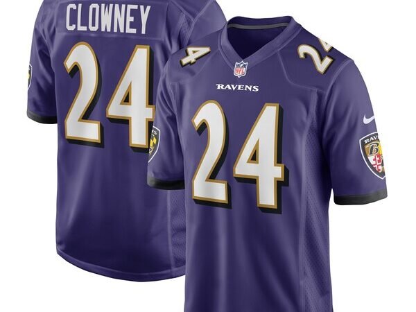 Jadeveon Clowney Baltimore Ravens Nike  Game Jersey -  Purple