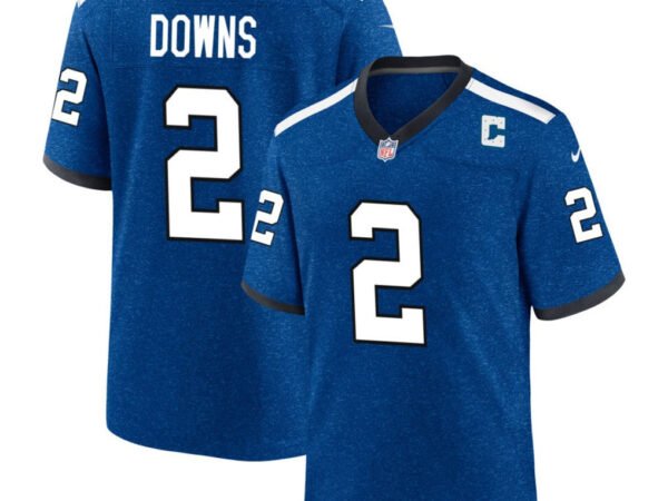 Josh Downs Indianapolis Colts Nike Team Game Jersey -  Indiana Nights