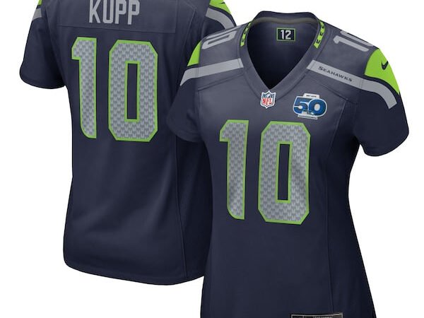 Cooper Kupp Seattle Seahawks Nike Women's Team 50th Season Game Jersey - College Navy
