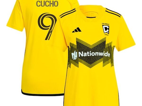 Cucho Hernández Columbus Crew adidas Women's 2024 The Home Kit Replica Player Jersey - Yellow