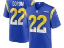 Blake Corum Los Angeles Rams Nike 2024 NFL Draft Game Player Jersey - Royal