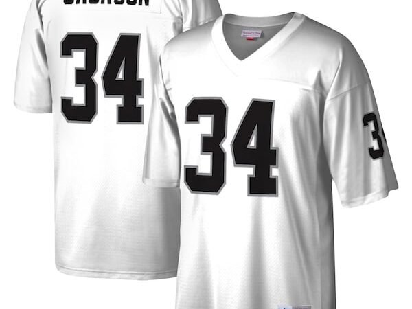 Bo Jackson Las Vegas Raiders Legacy Replica Jersey - White