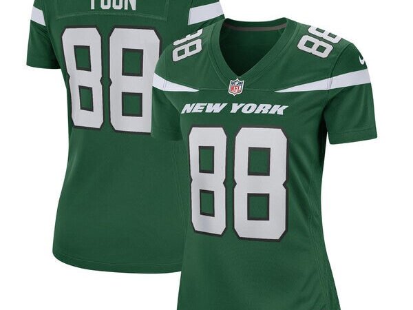Al Toon New York Jets Nike Women's Game Retired Player Jersey - Gotham Green/White