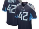Caleb Murphy Tennessee Titans Nike Team Game Jersey -  Navy