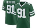Braiden McGregor New York Jets Nike Team Game Jersey - Legacy Green