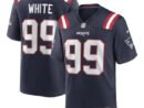 Keion White New England Patriots Nike 2023 NFL Draft Pick Game Jersey - Navy
