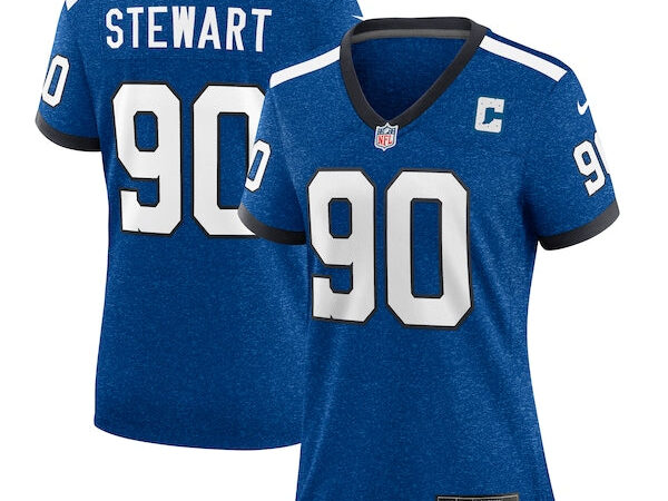 Grover Stewart Indianapolis Colts Nike Women's Indiana Nights Alternate Game Jersey - Royal/Royal