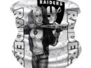 OAKLAND RAIDERS & HARLEY QUINN FACE MASK BANDANAS