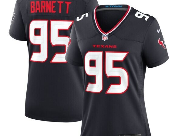 Derek Barnett Houston Texans Nike Women's Team Game Jersey -  Navy