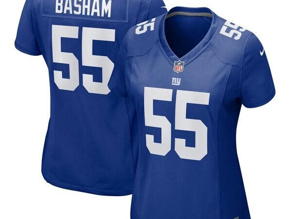 Boogie Basham New York Giants Nike Women's  Game Jersey -  Royal