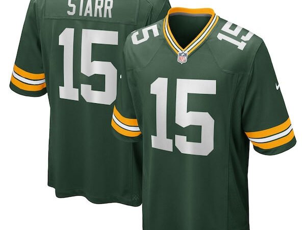 Bart Starr Green Bay Packers Nike Game Retired Player Jersey - Green