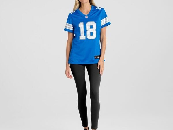 Antoine Green Detroit Lions Nike Women's Team Game Jersey -  Blue