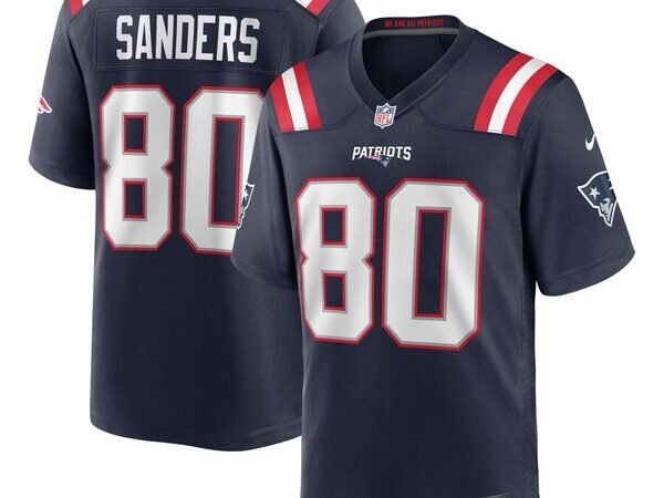 Braylon Sanders New England Patriots Nike  Game Jersey -  Navy