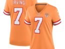 Bucky Irving  Tampa Bay Buccaneers Nike Women's 50th Season Game Jersey - Creamsicle/White/Red