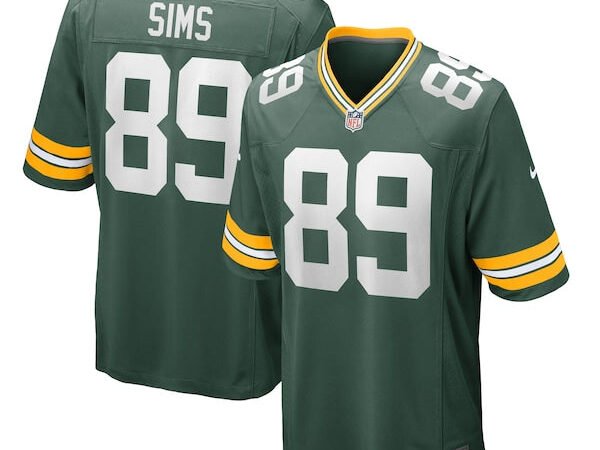 Ben Sims Green Bay Packers Nike Team Game Jersey -  Green