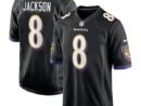 Lamar Jackson Baltimore Ravens Nike Alternate Game Jersey - Black