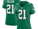 Eric Allen Philadelphia Eagles Nike Women's Alternate Game Jersey - Kelly Green