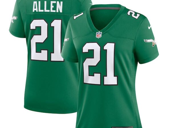 Eric Allen Philadelphia Eagles Nike Women's Alternate Game Jersey - Kelly Green