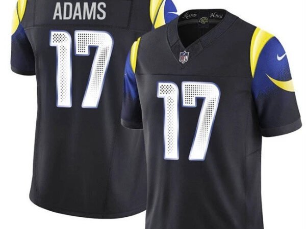 Davante Adams Los Angeles Rams Nike 2025 RIVALRIES Vapor Limited Jersey - Navy
