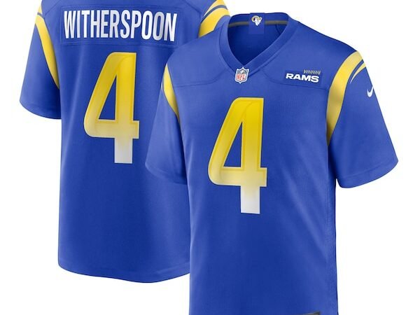 Ahkello Witherspoon Los Angeles Rams Nike Team Game Jersey -  Royal