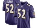 Ray Lewis Baltimore Ravens Nike Retired Player Game Jersey - Purple