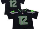 12th Fan Seattle Seahawks Nike Toddler Game Jersey - Navy