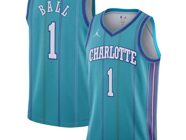 LaMelo Ball Charlotte Hornets Jordan Brand Unisex 2023/24 Swingman Replica Jersey - Classic Edition - Teal