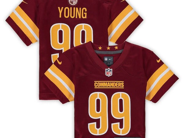 Chase Young Washington Commanders Nike Toddler Game Jersey - Burgundy