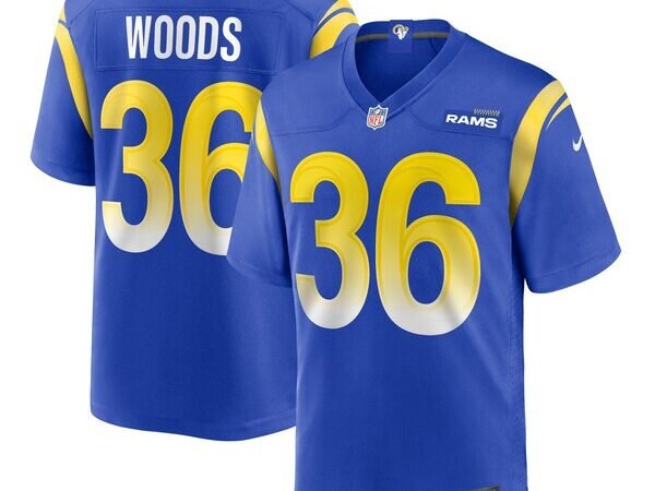 Charles Woods Los Angeles Rams Nike Game Jersey -  Royal